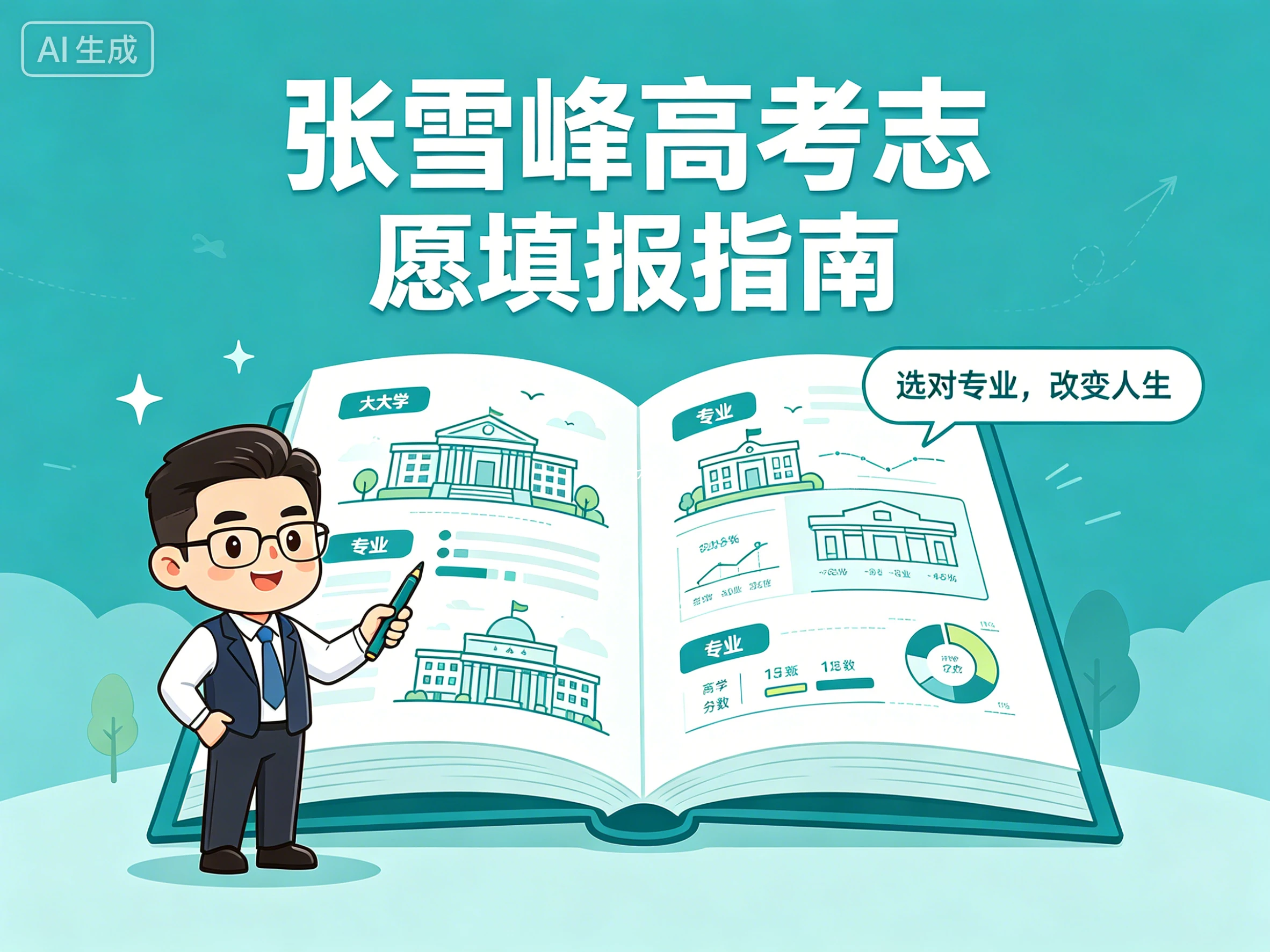 张雪峰高考志愿填报思想与方法完整总结